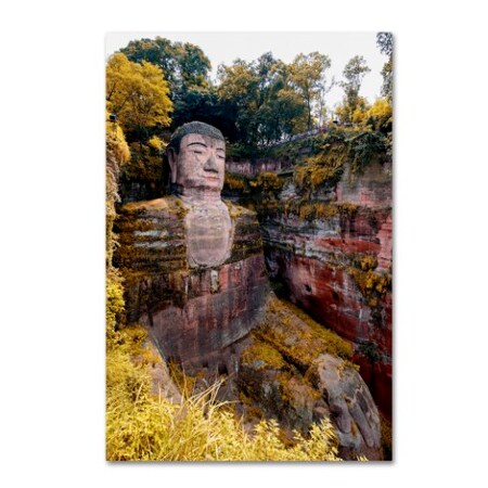 Trademark Fine Art Philippe Hugonnard 'Giant Buddha II' Canvas Art, 12x19 PH0392-C1219GG